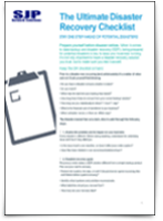 Disaster Recovery Checklist